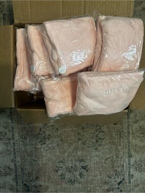Bekynd Pink Microfiber Hair Towels